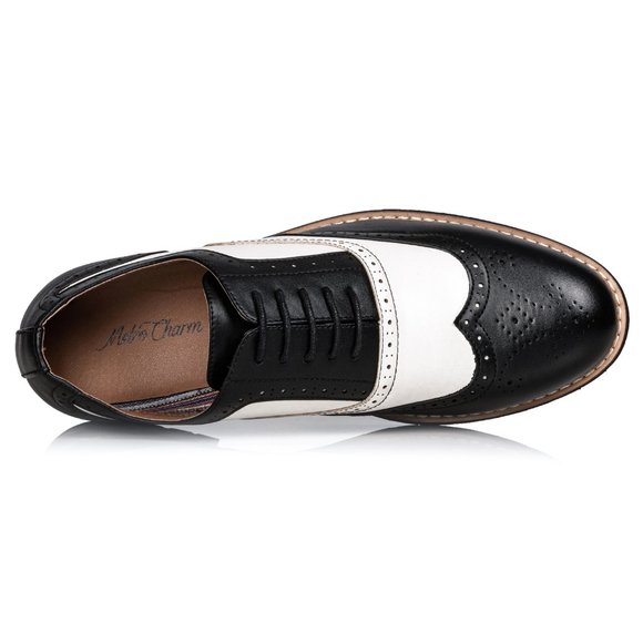 Metrocharm MC315 Black Men's Lace Up Oxford Shoe - Picture 4 of 7